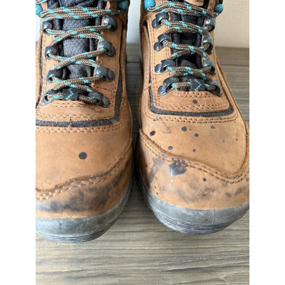 RED WING Tradeswoman 2346 Women's Safety Toe Waterproof Work Boots Brown Sz 6 - Picture 3 of 9